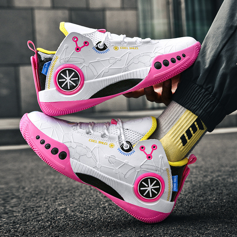 Divat színes férfi tornacipők kosárlabdacipők Utcai sportedzés férfi kosárlabda tornacipők légáteresztő férfi sportcipők