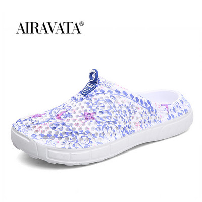 Moteriškos pavasario ir vasaros mados paplūdimio šlepetės Klumpės Batai Kvėpuojantys Neslystantys sandalai