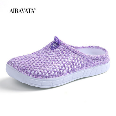 Moteriškos pavasario ir vasaros mados paplūdimio šlepetės Klumpės Batai Kvėpuojantys Neslystantys sandalai