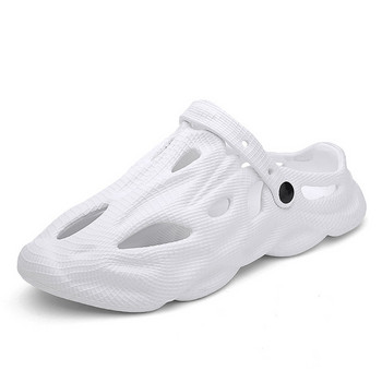 Готини външни сандали Мъжки леки меки спортни чехли Дишащи водни сандали Дамски неплъзгащи се летни плажни обувки за ходене