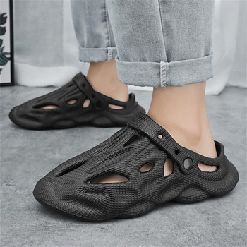 Готини външни сандали Мъжки леки меки спортни чехли Дишащи водни сандали Дамски неплъзгащи се летни плажни обувки за ходене