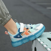 Nyári gyermek tornacipők fiúk lányok cipők hálós légáteresztő gyermek sportcipő gyerekeknek alkalmi séta