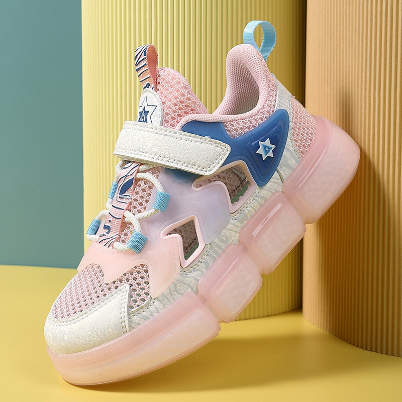 Nyári gyermek tornacipők fiúk lányok cipők hálós légáteresztő gyermek sportcipő gyerekeknek alkalmi séta