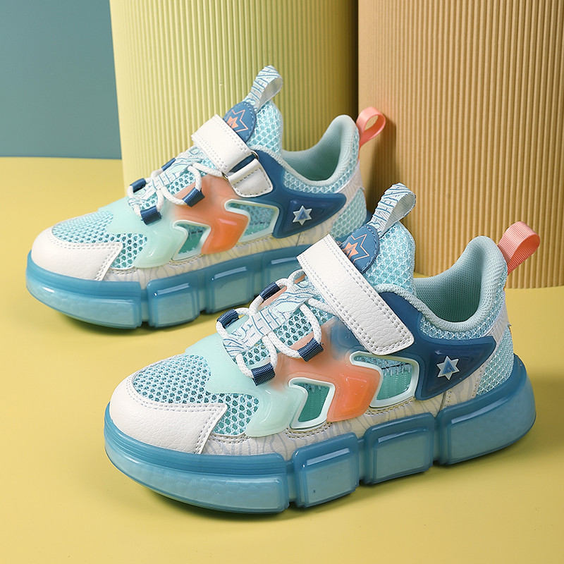 Nyári gyermek tornacipők fiúk lányok cipők hálós légáteresztő gyermek sportcipő gyerekeknek alkalmi séta