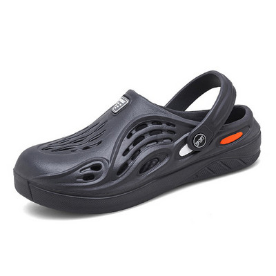 Könnyű férfi szandálok nyári légáteresztő papucsok, állítható sarokpánttal, strandpapucsok, női kültéri csúszásmentes gázlószandálok