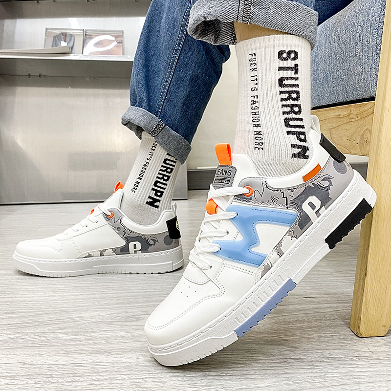 Férfi divatos sportcipők új gördeszkacipők, fűzős, légáteresztő, alacsony járócipők, alkalmi, vulkanizált, tervezői cipők férfiaknak