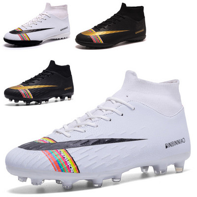 Modes iekštelpu apavi bērniem bērniem, zēniem, balti, neslīdoši dizainera futbols sporta apavi vīriešiem treniņiem futbola apavi Zapatillas De Deporte