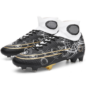 Unisex Ανδρικά παιδικά παπούτσια ποδοσφαίρου σίτες Προπόνηση για εξωτερικούς χώρους Κάλτσες Μπότες Αθλητικά Παπούτσια Παπούτσια που αναπνέουν Μακριά Αιχμές Παπούτσια ποδοσφαίρου Turf Futsal 34-46