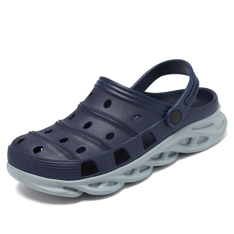 Könnyű strandszandálok férfi légáteresztő nyári papucsok férfi kültéri sportszandál csúszásgátló puha sétacipők vízi zuhanyhoz