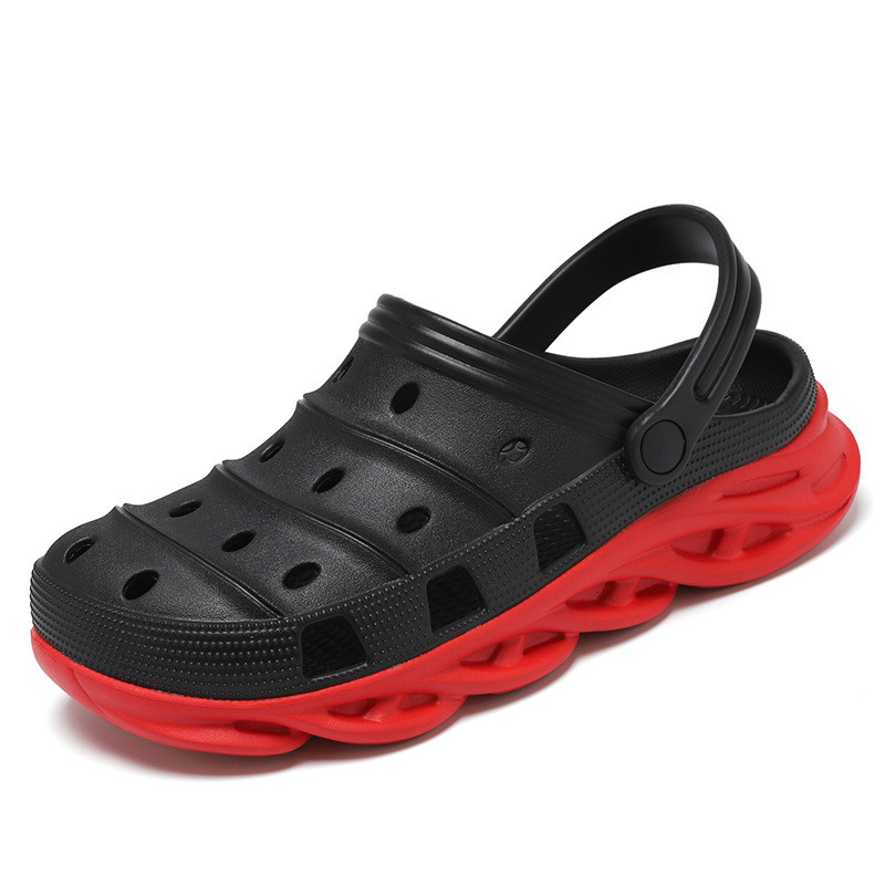 Könnyű strandszandálok férfi légáteresztő nyári papucsok férfi kültéri sportszandál csúszásgátló puha sétacipők vízi zuhanyhoz