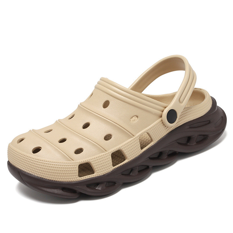 Könnyű strandszandálok férfi légáteresztő nyári papucsok férfi kültéri sportszandál csúszásgátló puha sétacipők vízi zuhanyhoz