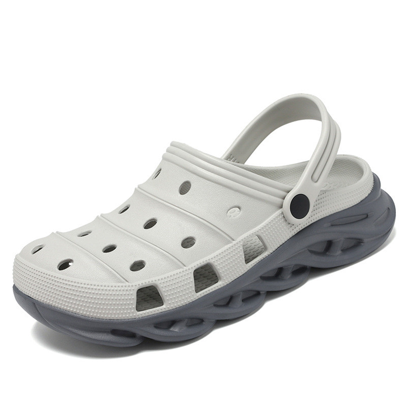 Könnyű strandszandálok férfi légáteresztő nyári papucsok férfi kültéri sportszandál csúszásgátló puha sétacipők vízi zuhanyhoz