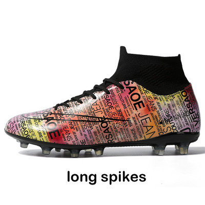 Vīriešu jauni Mandarin Duck futbola apavi FG/TF Grass pretslīdēšanas treniņu apavi Futbola zābaki Bērnu āra sporta apavi