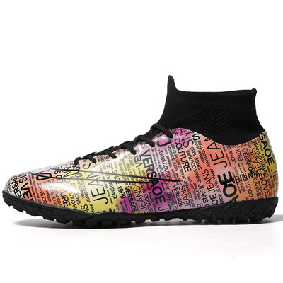 Vīriešu jauni Mandarin Duck futbola apavi FG/TF Grass pretslīdēšanas treniņu apavi Futbola zābaki Bērnu āra sporta apavi