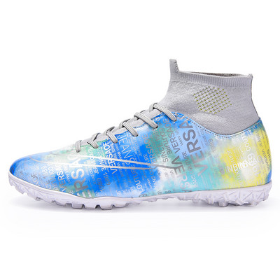 Vīriešu jauni Mandarin Duck futbola apavi FG/TF Grass pretslīdēšanas treniņu apavi Futbola zābaki Bērnu āra sporta apavi