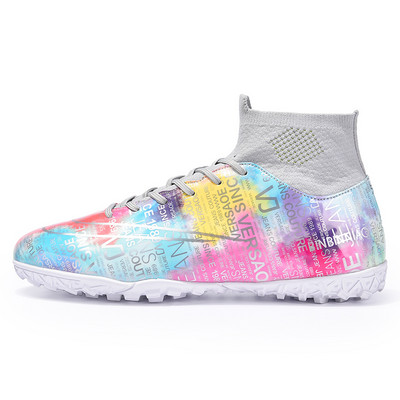 Vīriešu jauni Mandarin Duck futbola apavi FG/TF Grass pretslīdēšanas treniņu apavi Futbola zābaki Bērnu āra sporta apavi