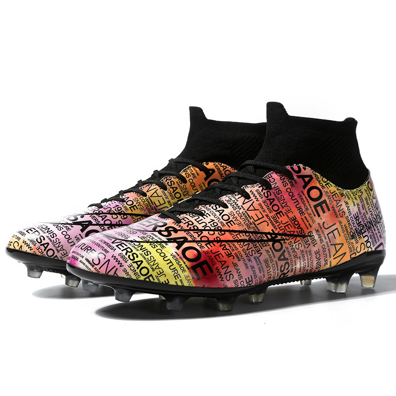 Vīriešu jauni Mandarin Duck futbola apavi FG/TF Grass pretslīdēšanas treniņu apavi Futbola zābaki Bērnu āra sporta apavi