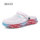 Férfi Női Nyári Strandszandál Kényelmes Vastag Alsó EVA Pár Cipők Beltéri Kültéri Kerti Papucsok