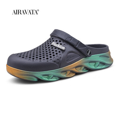 Férfi Női Nyári Strandszandál Kényelmes Vastag Alsó EVA Pár Cipők Beltéri Kültéri Kerti Papucsok