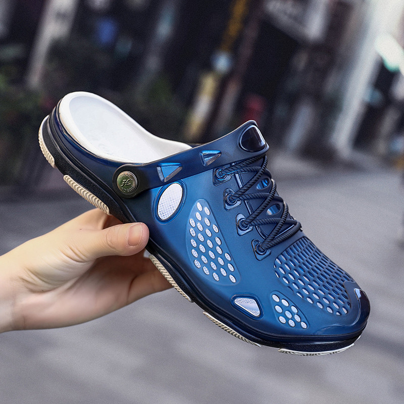Jaunas ūdens apavi Vīriešu sporta sandales Vasaras elpojošas ūdens vīriešu apavi Pludmales vieglas pretslīdes ūdens sandales sporta apavi vīriešu kedas