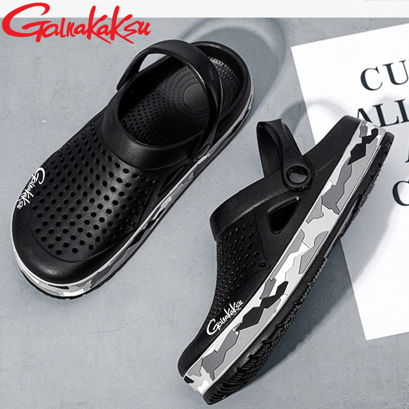 2023 Nove papuče za ribolov Ljetne plaže Muške sandale Gumene ravne prozračne cipele Cipele za ribolov na otvorenom Ribarske sandale