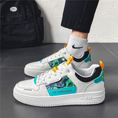 Top Férfi Alkalmi cipők Divat Luxus Designer Fekete kültéri sport gördeszkacipők Férfi fehér edzőcipők Plate-forme tornacipők