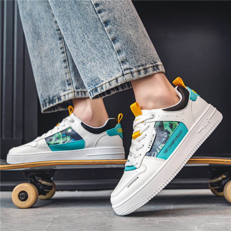 Top Férfi Alkalmi cipők Divat Luxus Designer Fekete kültéri sport gördeszkacipők Férfi fehér edzőcipők Plate-forme tornacipők