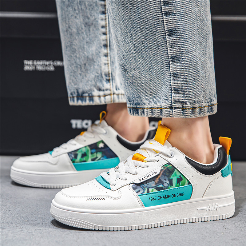 Top Férfi Alkalmi cipők Divat Luxus Designer Fekete kültéri sport gördeszkacipők Férfi fehér edzőcipők Plate-forme tornacipők