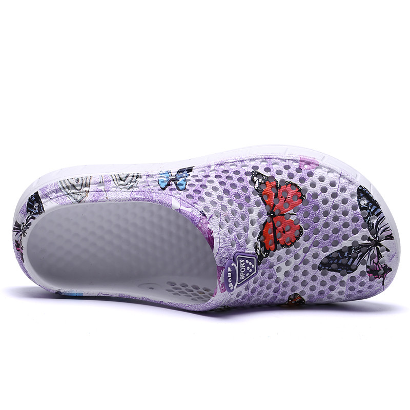 JIEMIAO vasaras modes sieviešu uzvelkami ātri sausi ūdens koka tupeles apavi āra pludmales sandales Vieglas, elpojošas niršanas peldēšana