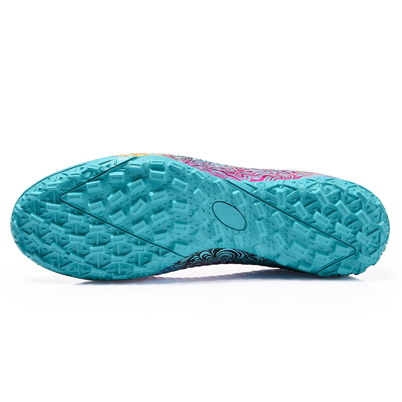 Nauji futbolo bateliai AG/TF Neslystantys lauko futbolo batai itin lengvi vaikiški futbolo segtukai porai vyriški didelio dydžio sportbačiai