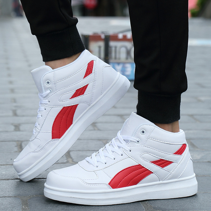 Jesen Zima Visoke cipele za skateboard Unisex Bijeli topli baršun Muške tenisice za skateboarding Protuklizne Ženske ležerne sportske cipele