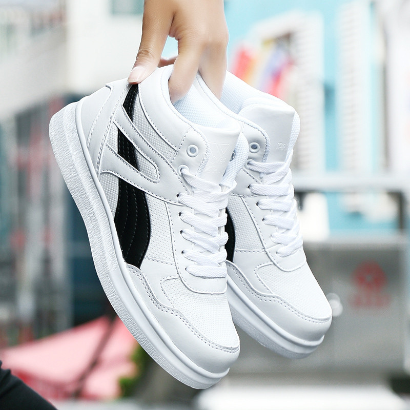 Jesen Zima Visoke cipele za skateboard Unisex Bijeli topli baršun Muške tenisice za skateboarding Protuklizne Ženske ležerne sportske cipele