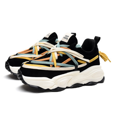 2022. gada pavasara modes elpojoši vīriešu sieviešu sporta apavi, lielas sporta kurpes ar augstumu amortizāciju, pieaugošu vīriešu sporta basketbola apavi