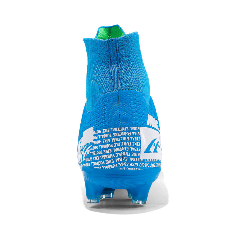 Augstas potītes Vīriešu futbola apavi Pretslīdēšanas Tf/fg Futbola Zābaki Profesionāli Bērnu Apavi Treniņu Apavi Āra Zāle Klips Kurpes