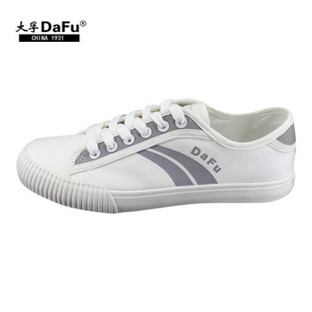 DaFu Shoes Kung fu платнени обувки Мъжки и дамски маратонки Ниски класически скейтборд бели сиви обувки