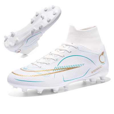 Minőségi futballcipők nagykereskedelme C.Ronaldo futballcipők Assassin Chuteira Campo TF/AG futballcipők futsal edzőcipők