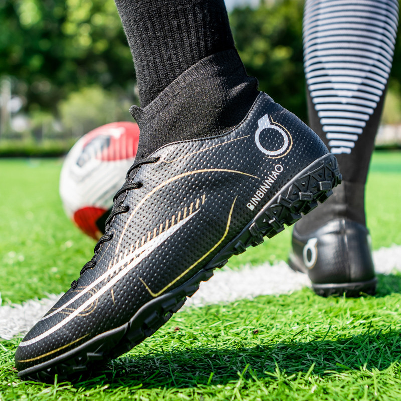 Minőségi futballcipők nagykereskedelme C.Ronaldo futballcipők Assassin Chuteira Campo TF/AG futballcipők futsal edzőcipők