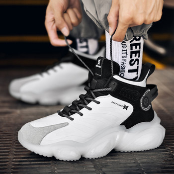 Ανδρικά παπούτσια με υψηλά κορυφαία, casual αθλητικά παπούτσια 2021, επώνυμα ανδρικά χονδρά παπούτσια για υπαίθριο στυλ Street Ανδρικά παπούτσια τένις Ανδρικά παπούτσια παντός αγώνα