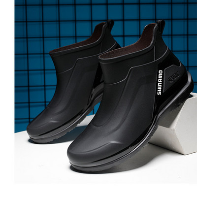 2023-as nyári férfi horgász- és esőcsizma, csúszásmentes, vízálló, kopásálló és esőálló, könnyű gumi esőcsizma