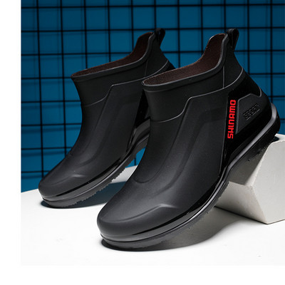 2023-as nyári férfi horgász- és esőcsizma, csúszásmentes, vízálló, kopásálló és esőálló, könnyű gumi esőcsizma