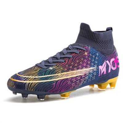 Muške nogometne tenisice Profesionalne čarape s šiljcima i kopačkama Neklizajuće nogometne tenisice za travnjak Muške visoke nogometne tenisice zapatillas futbol