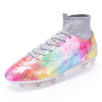 Muške nogometne tenisice Profesionalne čarape s šiljcima i kopačkama Neklizajuće nogometne tenisice za travnjak Muške visoke nogometne tenisice zapatillas futbol