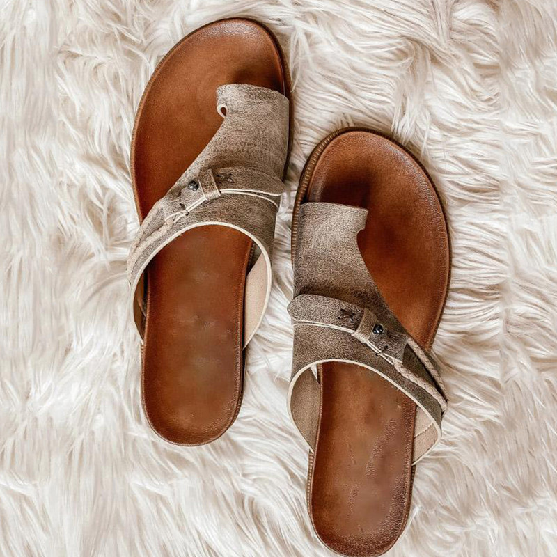 2022. gada vasaras modes sieviešu sandales Vintage pludmales sandales Ikdienas pludmales apavi ar atvērtu purngalu, kurpes Luksusa stila pretslīdēšanas čības