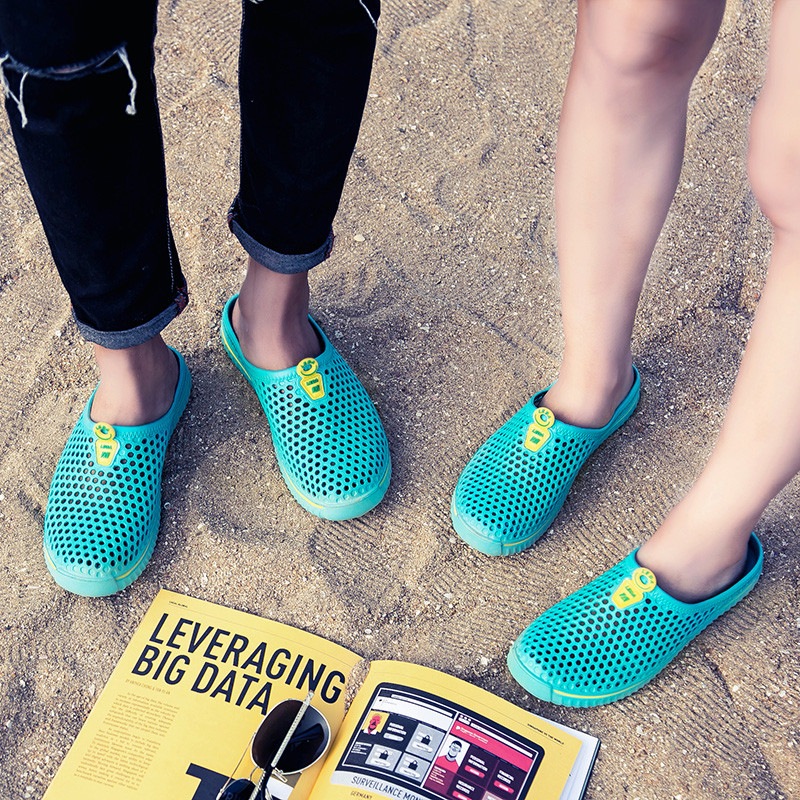 Férfi Női Papucs csúszásgátló nyári Strandcipők Divat Könnyű fürdőszoba Kerti klumpák Cipők