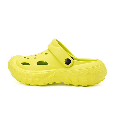 BOANXIL vīriešu sandales ikdienas apavi EVA vieglas sandales koka tupeles vasaras pludmales čības vīriešu dārza apavi Ūdens apavi vannas istabai