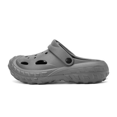 BOANXIL vīriešu sandales ikdienas apavi EVA vieglas sandales koka tupeles vasaras pludmales čības vīriešu dārza apavi Ūdens apavi vannas istabai