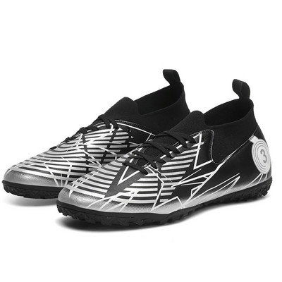 Új lila professzionális uniszex futballkapcsok férfi FG/TF futballcipők gyermek műfüves futballcipők nagy méretű 31-48