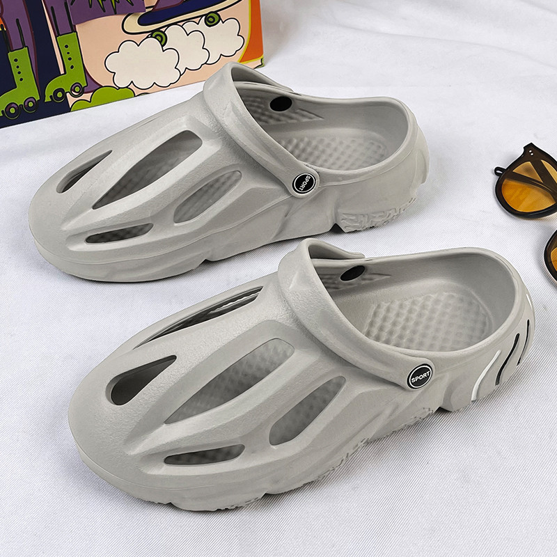 Vasaras jauni vīriešu ikdienas apavi cauruļu apavi āra sporta apavi Čības vīriešu pludmales apavi Mīksta zole āra sandales Moderni apavi