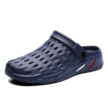 Спортни чехли Мъжки летни дишащи регулируеми сандали Противоплъзгащи се плажни джапанки Дамски обувки за разходка на открито