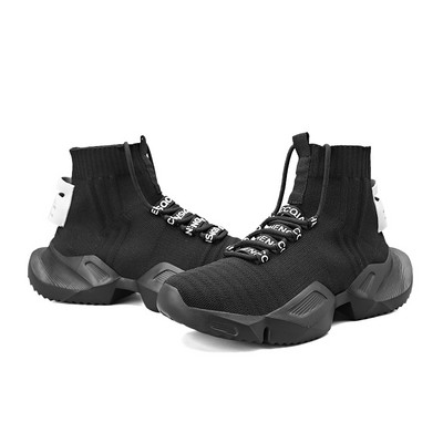 Nauji madingi vyriški stambūs sportbačiai Vyriški patogūs aukštakulniai krepšinio batai vyrams Lauko sportiniai batai 39-47 dydžiai